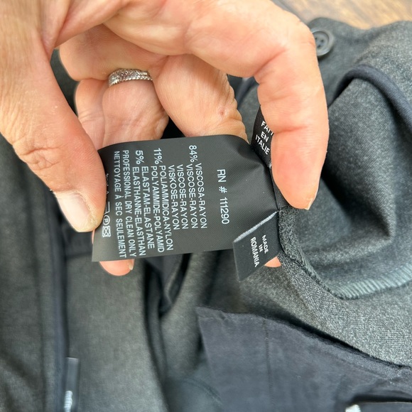 NWOT Derek Lam Alana stretch flared pants. Size 2. Charcoal color - Picture 4 of 9